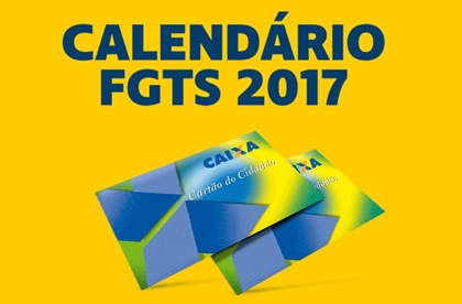 CALENDÁRIO FGTS